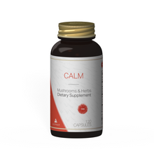 Load image into Gallery viewer, CALM | Stress Management Supplement with Reishi, Jujube and Gingko Extract | 120 Capsules

